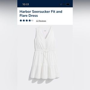Vineyard Vines Harbor Seersucker Dress